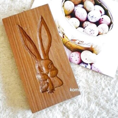 画像1: うさぎ/bunny*cookie mold/菓子木型作家 komorebi.