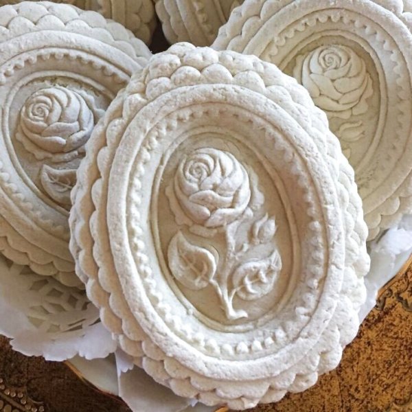 画像2: ★☆送料無料☆★薔薇*Oval Rose/cookie mould (2)