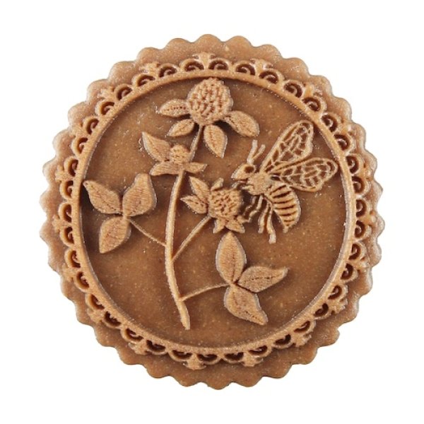 画像1: 蜜蜂とお花/cookie mould from Germany (1)