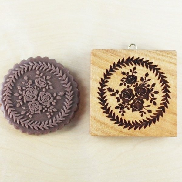画像2: 薔薇/cookie mould from Germany (2)