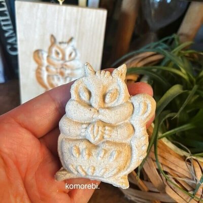 画像2: りす＆どんぐり*cookie mold/菓子木型作家 komorebi.