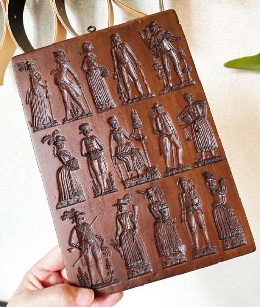 画像1: ★☆送料無料☆★People in Professions＜15種類＞1750〜1810年頃 中世ヨーロッパの人々 Springerle cookie mould (1)