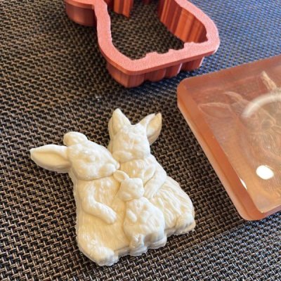 画像2:  Bunny Family / うさぎの家族 cookie stamp & cutter