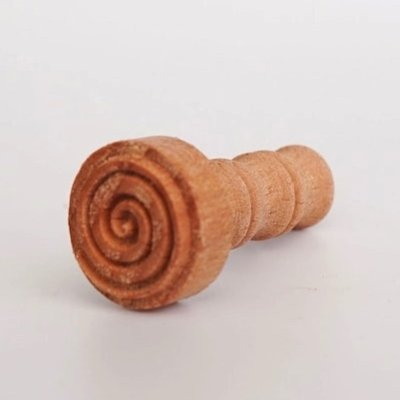 画像2: うずまき*wood mini cookie stamp
