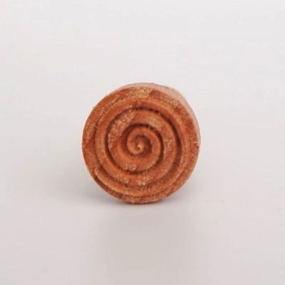 画像1: うずまき*wood mini cookie stamp