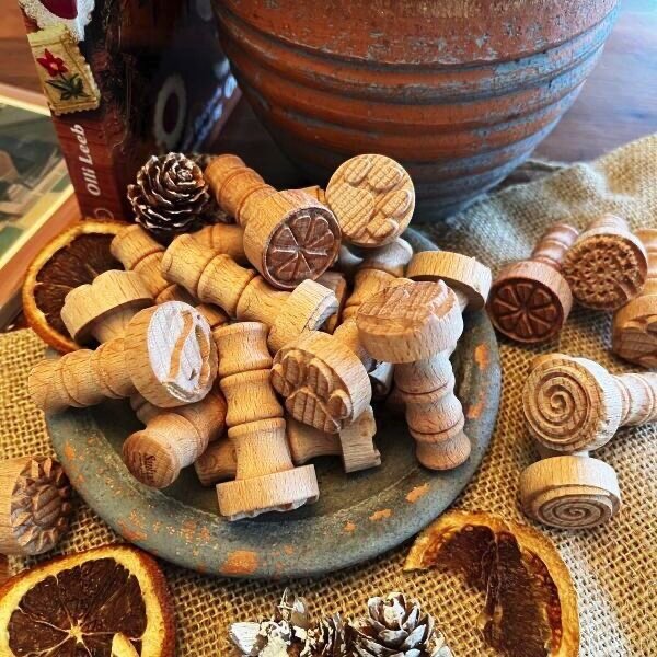 画像2: Bird/鳥*wood mini cookie stamp (2)