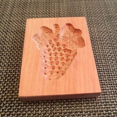 画像2: ドイツ/stardter社　葡萄  wood cookie stamp