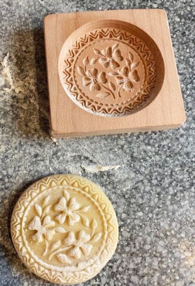 画像1: フラワー/Flower*wood gingerbread cookie mold