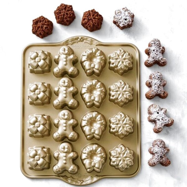 画像1: ★Williams sonoma★限定商品★Holiday Bitelet Pan/mini クリスマス＜4種類＞ (1)