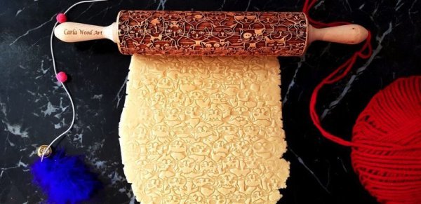 画像2: 猫ちゃん*Cat Smile/Rolling Pin<M> (2)