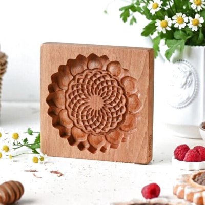 画像2: ひまわり/sunflower*wood gingerbread cookie mold