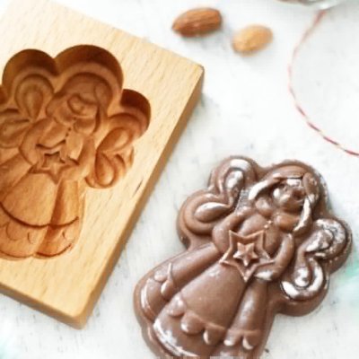 画像1: 妖精/fairy*wood gingerbread cookie mold