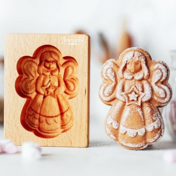 画像1: 妖精/fairy*wood gingerbread cookie mold (1)