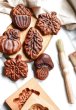画像3: どんぐり＆葉っぱ *wood gingerbread cookie mold (3)