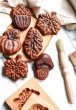 画像4: どんぐり＆葉っぱ *wood gingerbread cookie mold (4)