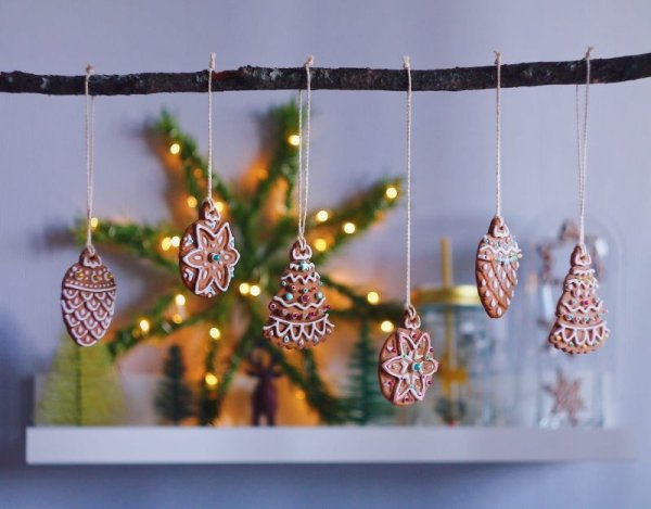 画像3: ★☆送料無料☆★ornament*オーナメント＜8種類＞ *wood gingerbread cookie mold (3)
