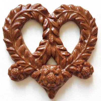 画像2: プレッツェル/Pretzel with floral pattern*cookie mold