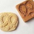 画像1: プレッツェル/Pretzel with floral pattern*cookie mold (1)