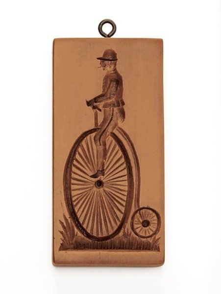 画像1: bicyclist*自転車に乗る紳士/cookie mould (1)
