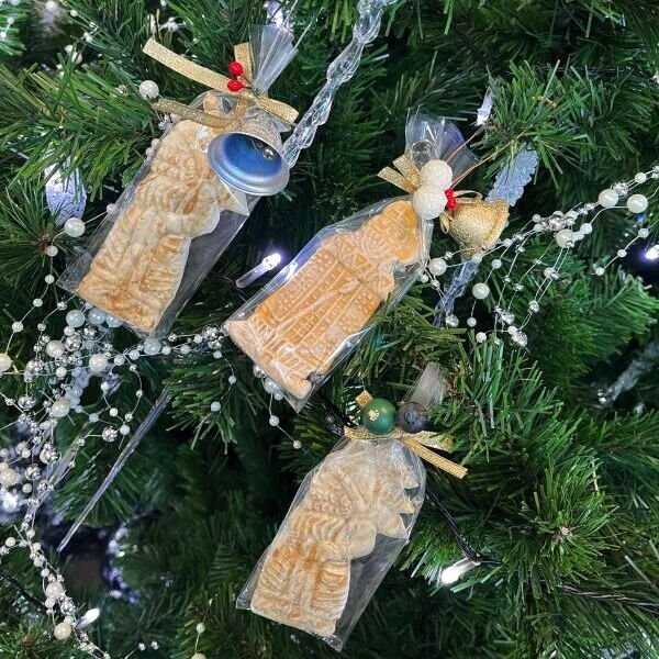 画像5: サンタクロースとツリー*スペキュロス型/cookie mold/菓子木型作家 komorebi. (5)