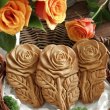 画像3: 薔薇*rose/wood gingerbread cookie mold (3)