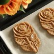画像2: 薔薇*rose/wood gingerbread cookie mold (2)