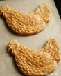 画像2: ニワトリ/wood gingerbread cookie mold (2)