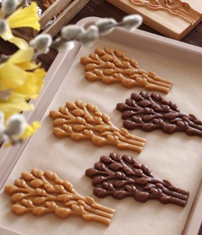 画像2: 柳*willow/wood gingerbread cookie mold