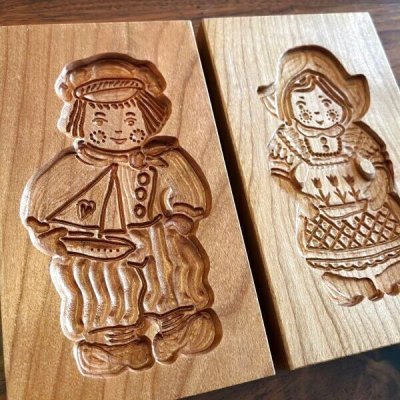 画像1: ★☆送料無料☆★ Dutch Boy&Girl/男の子と女の子*スペキュロス型