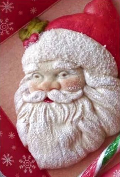 画像2: サンタクロース*wood gingerbread cookie mold (2)