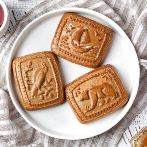 画像2: ベアー *wood gingerbread cookie mold (2)