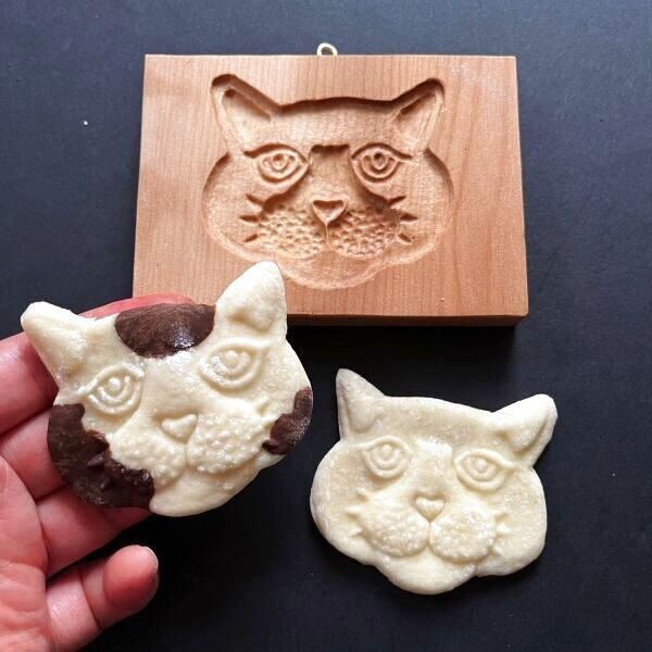 画像1: 猫ちゃん*cookie mold/菓子木型作家 komorebi. (1)