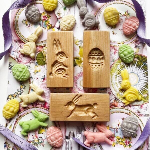 画像1: Happy Easter!＜うさぎ2種/イースターエッグ＞cookie mold/菓子木型作家 komorebi. (1)