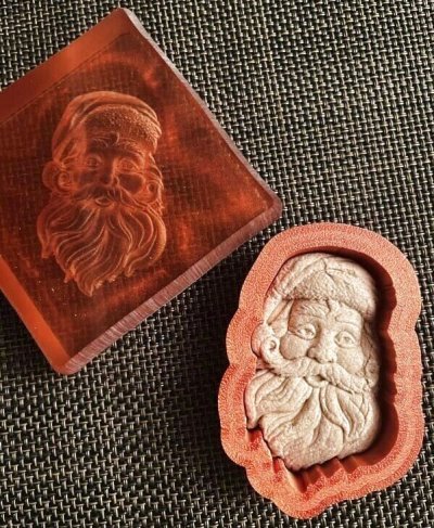 画像2: Santa Claus / サンタクロース cookie stamp & cutter