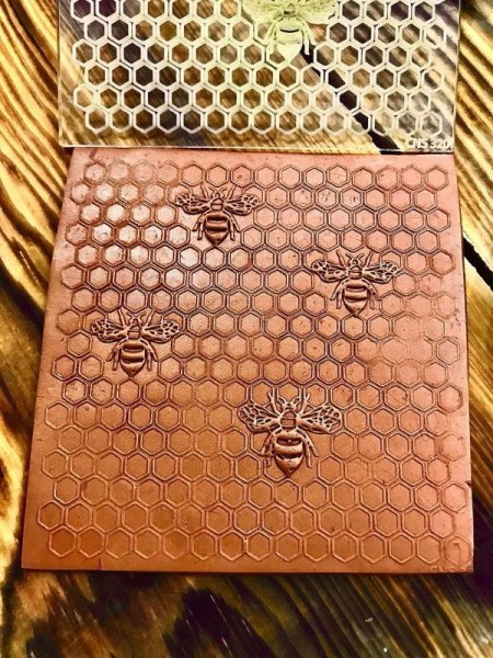 画像2: 蜜蜂と巣*Honey comb and bee/fondant cookie stamp (2)