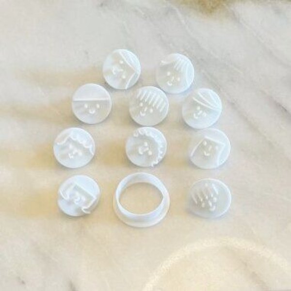 画像4: smile face*お顔いろいろ＜10種類＞cookie stamp & cutter (4)