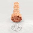 画像1: wave/波*wood mini cookie stamp (1)