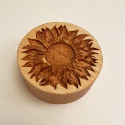 画像2: ひまわり/Sunflower*wood cookie mold