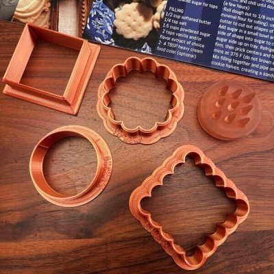 画像3:  Cream Wafer Kit /クリームウエハースキットcookie stamp & cutter4種