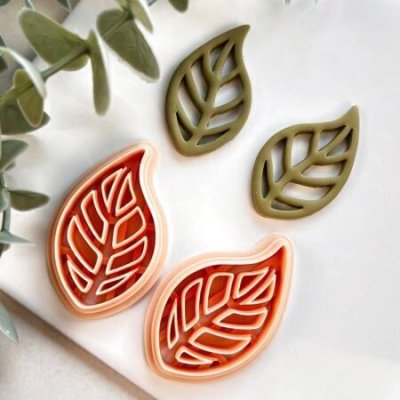 画像2: Cutout Leaf/葉っぱ*cookie stamp cutter