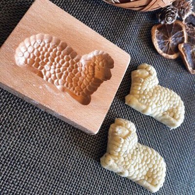 画像2: ひつじ/Lamb*wood cookie mold