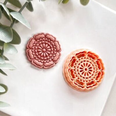 画像2: Boho Flower/ボヘミアンフラワー*cookie stamp cutter