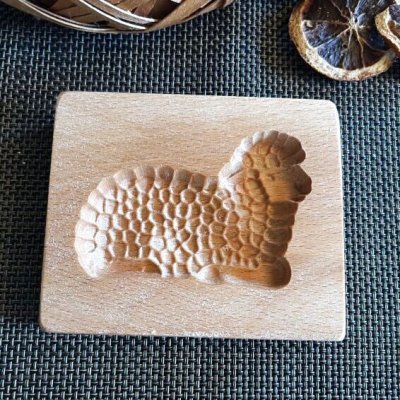 画像1: ひつじ/Lamb*wood cookie mold