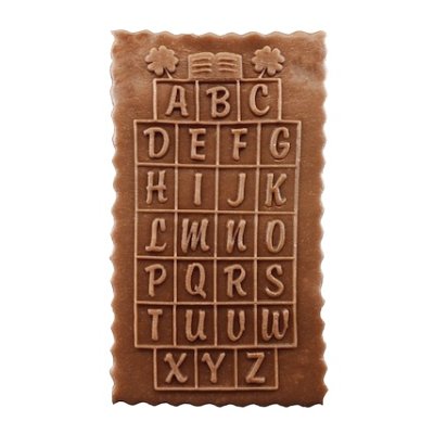 画像1: アルファベット/cookie mould from Germany