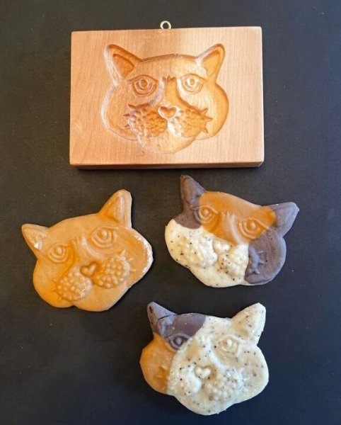 画像3: 猫ちゃん*cookie mold/菓子木型作家 komorebi. (3)