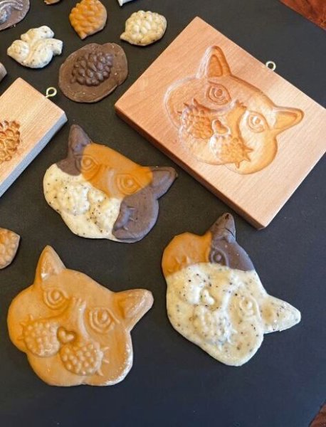 画像4: 猫ちゃん*cookie mold/菓子木型作家 komorebi. (4)