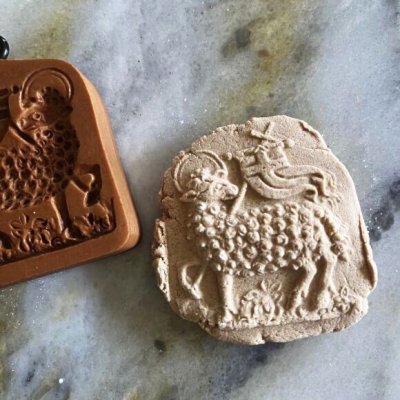 画像2: パスカルの子羊* Pascal Lamb circa 1700/cookie mould by anis-paradies