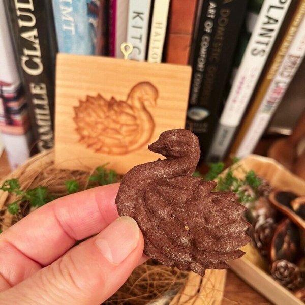 画像4: 白鳥/swan*cookie mold/菓子木型作家 komorebi. (4)