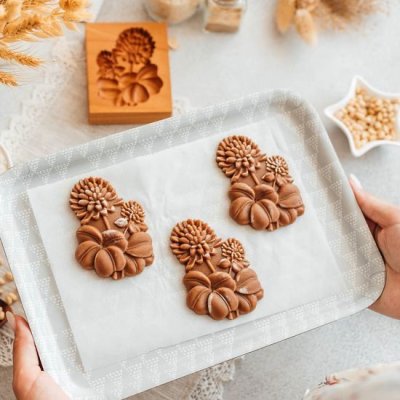 画像2: タンポポ/Dandelion*wood gingerbread cookie mold