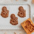 画像1: タンポポ/Dandelion*wood gingerbread cookie mold (1)